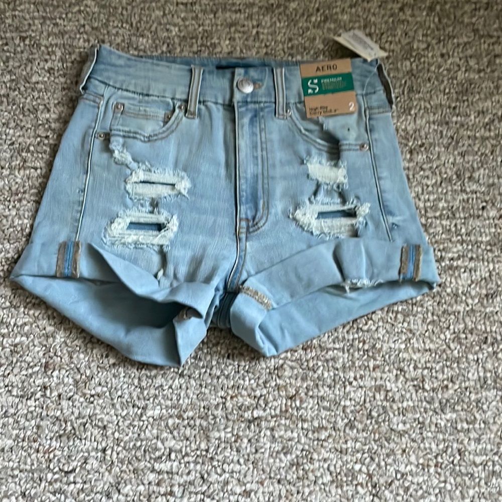 Light blue shorts